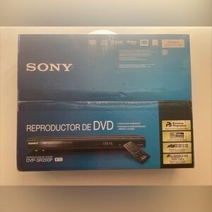 Sony CD/DVD Player DVP-SR-200P DVD Player - New In Box